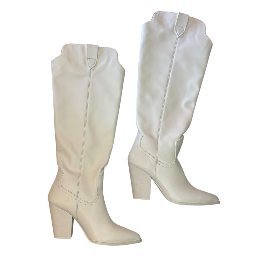 Steve Madden Tessy Tall Western Cowboy Boots